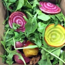 Gluten-free beet salad from Trading Post